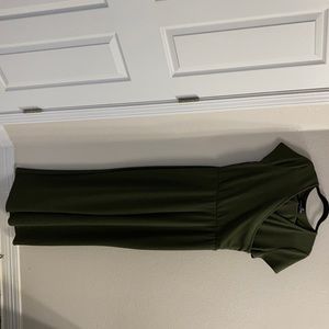 —Large olive green Lexington Avenue Romper